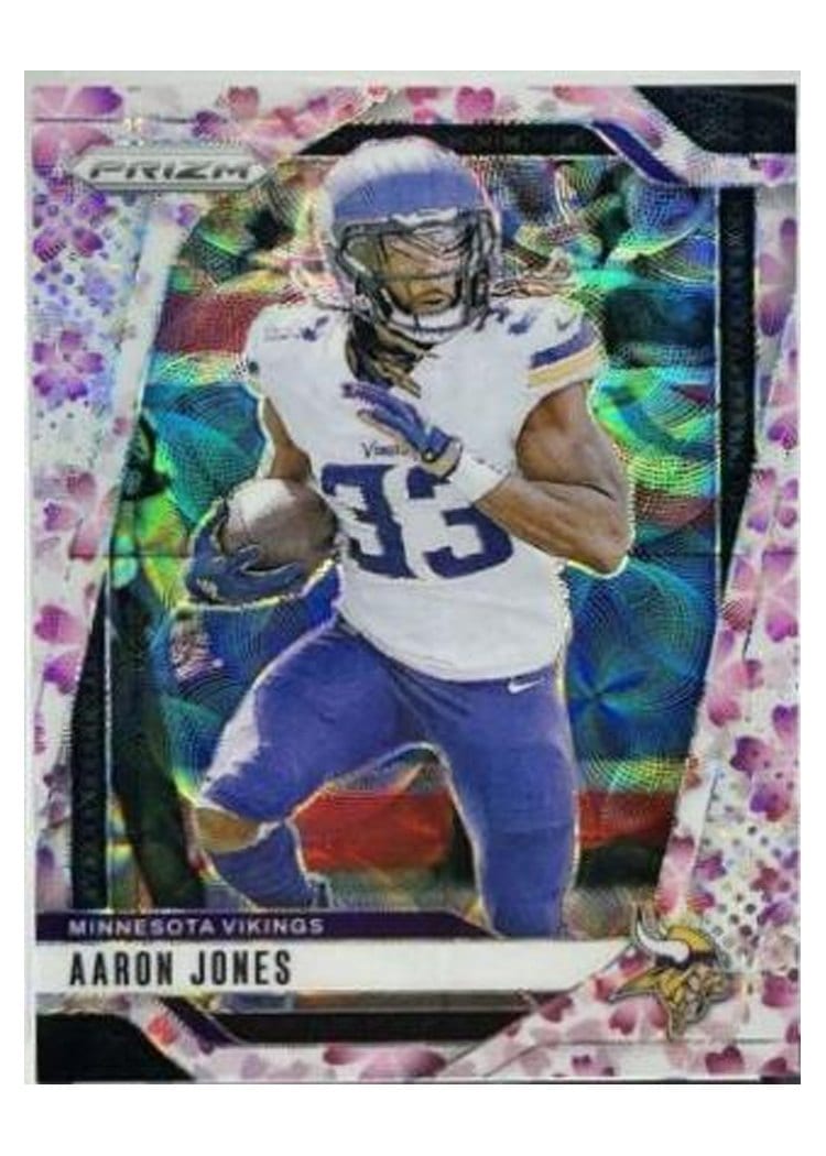 2024 Panini Prizm Base Set Aaron Jones #186 card