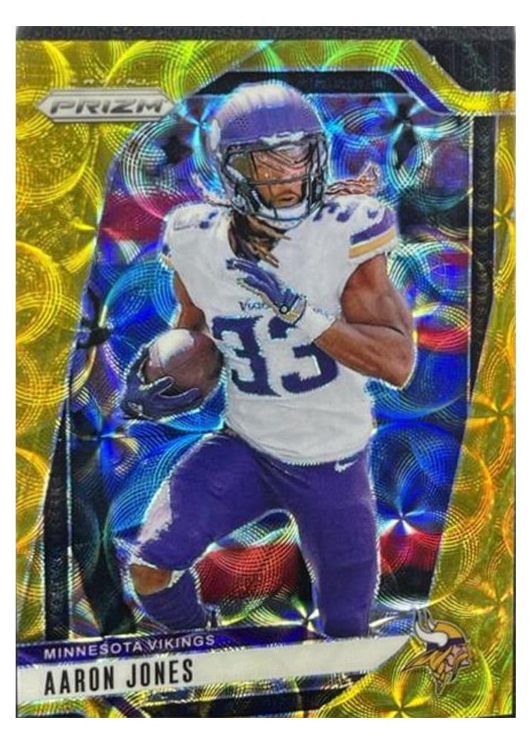 2024 Panini Prizm Base Set Aaron Jones #186 card