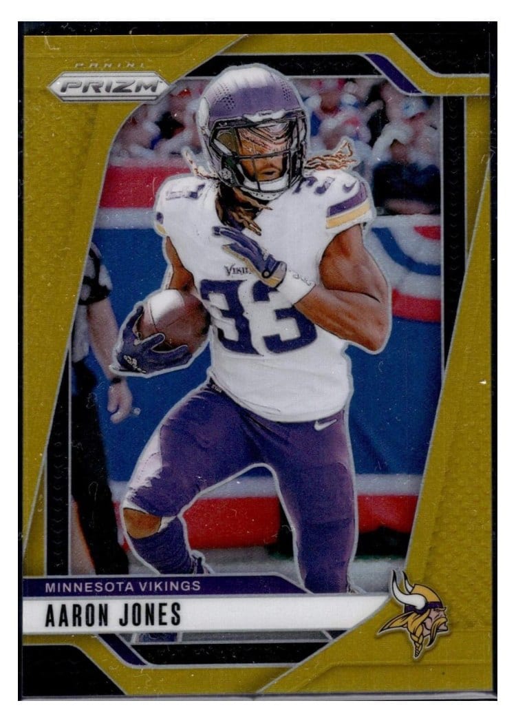2024 Panini Prizm Base Set Aaron Jones #186 card