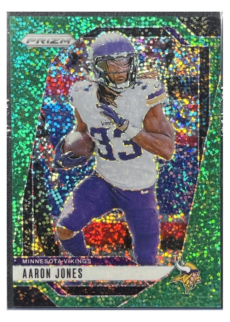 2024 Panini Prizm Base Set Aaron Jones #186 card