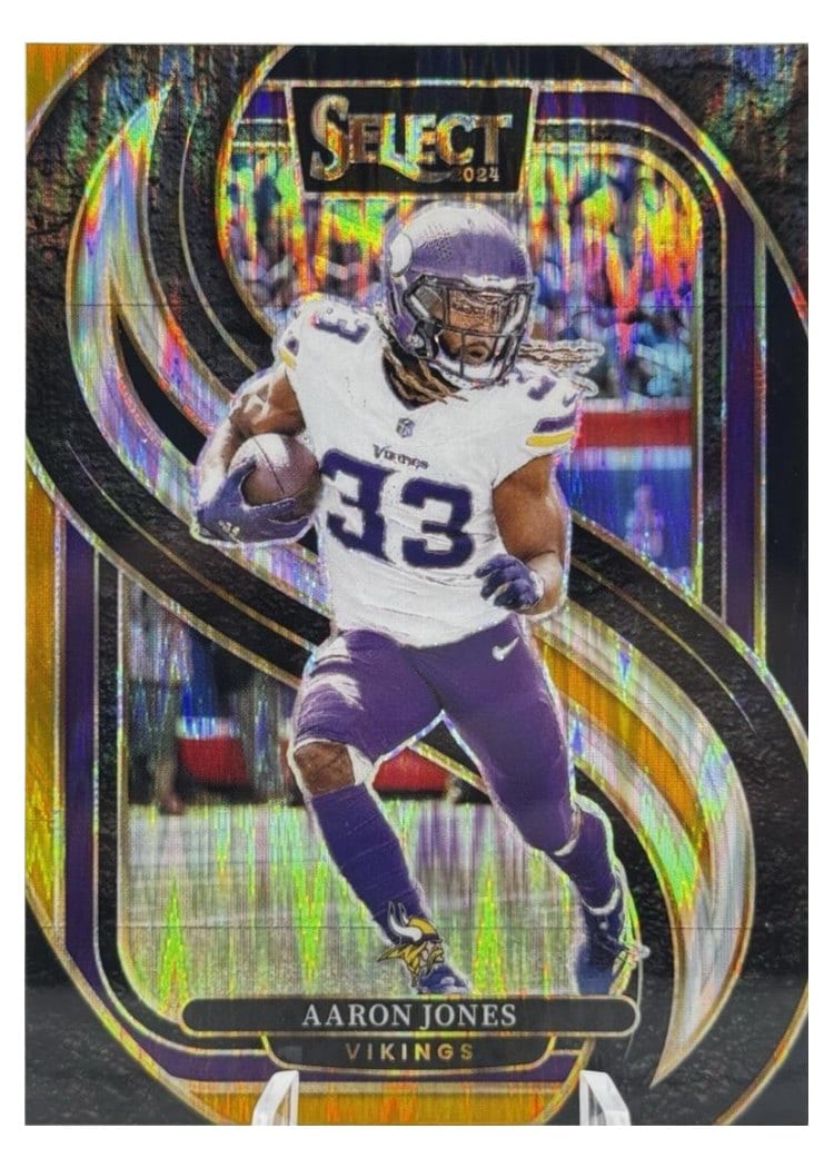 2024 Panini Select Base Set Aaron Jones #102 card
