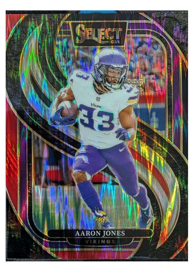 2024 Panini Select Base Set Aaron Jones #102 card