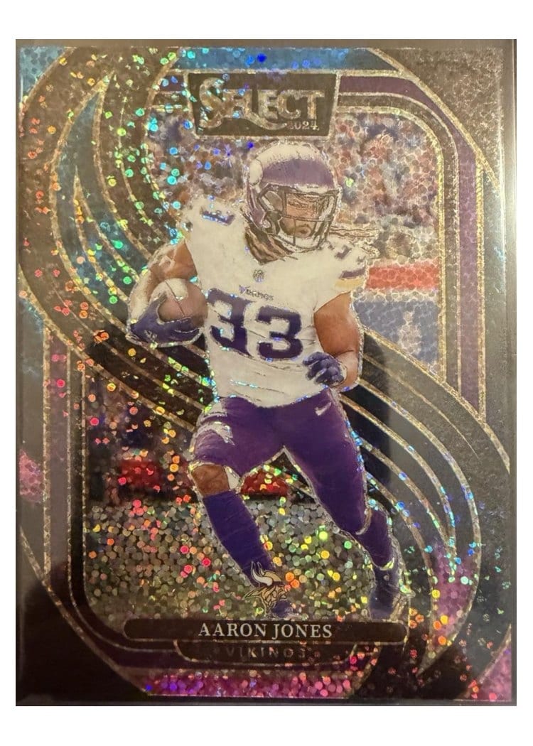2024 Panini Select Base Set Aaron Jones #102 card