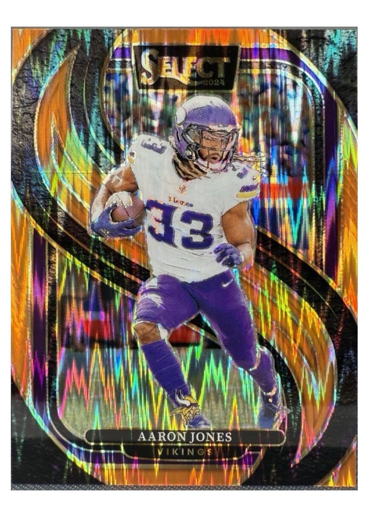 2024 Panini Select Base Set Aaron Jones #102 card