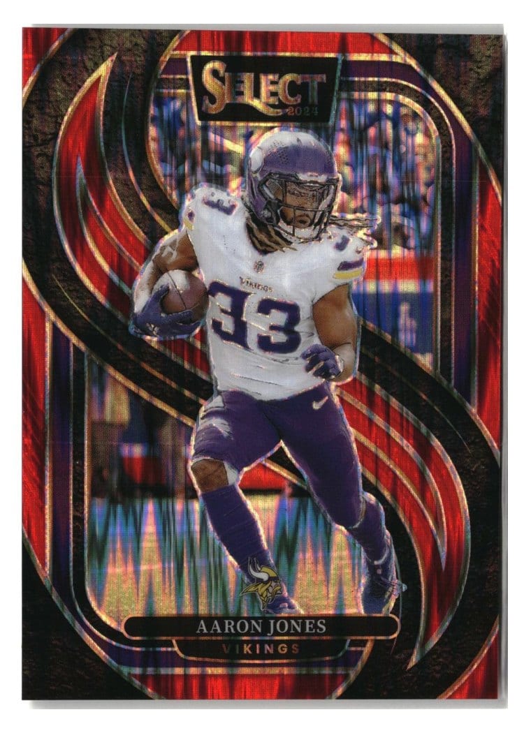 2024 Panini Select Base Set Aaron Jones #102 card