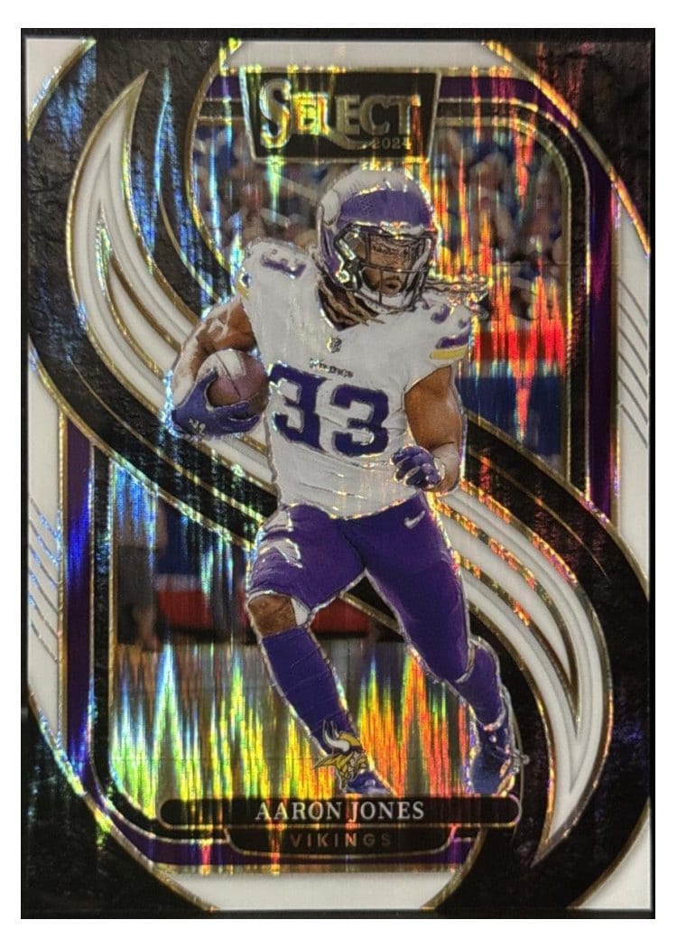 2024 Panini Select Base Set Aaron Jones #102 card