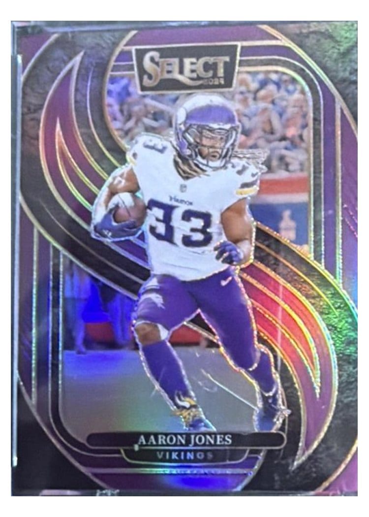 2024 Panini Select Base Set Aaron Jones #102 card