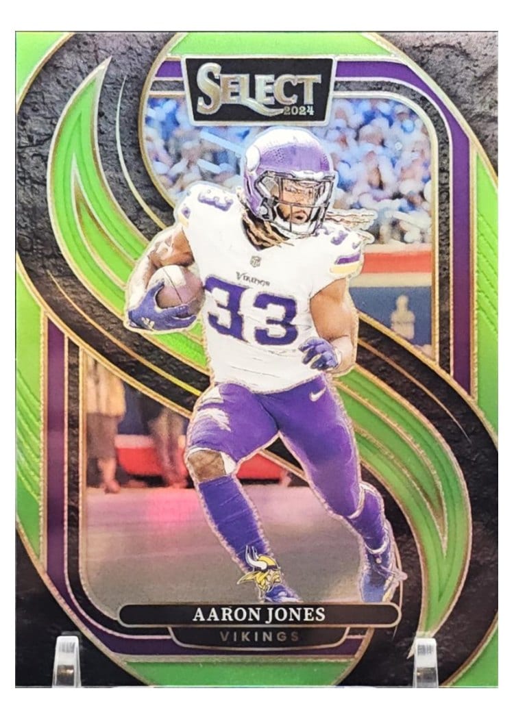 2024 Panini Select Base Set Aaron Jones #102 card
