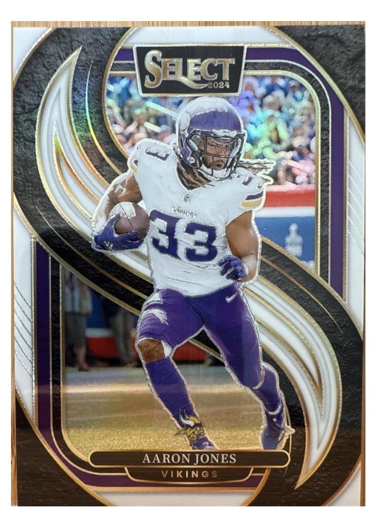 2024 Panini Select Base Set Aaron Jones #102 card