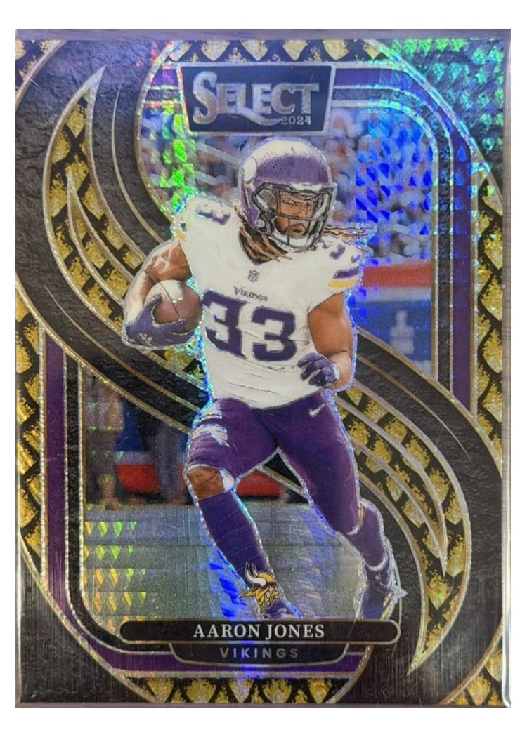 2024 Panini Select Base Set Aaron Jones #102 card