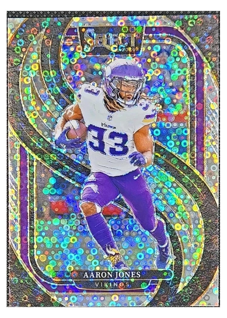 2024 Panini Select Base Set Aaron Jones #102 card