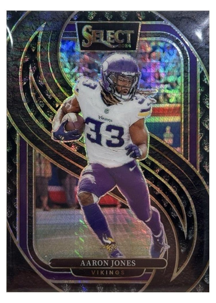2024 Panini Select Base Set Aaron Jones #102 card