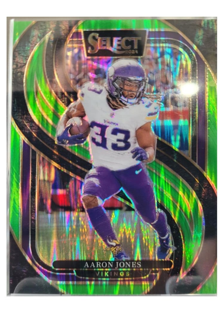 2024 Panini Select Base Set Aaron Jones #102 card
