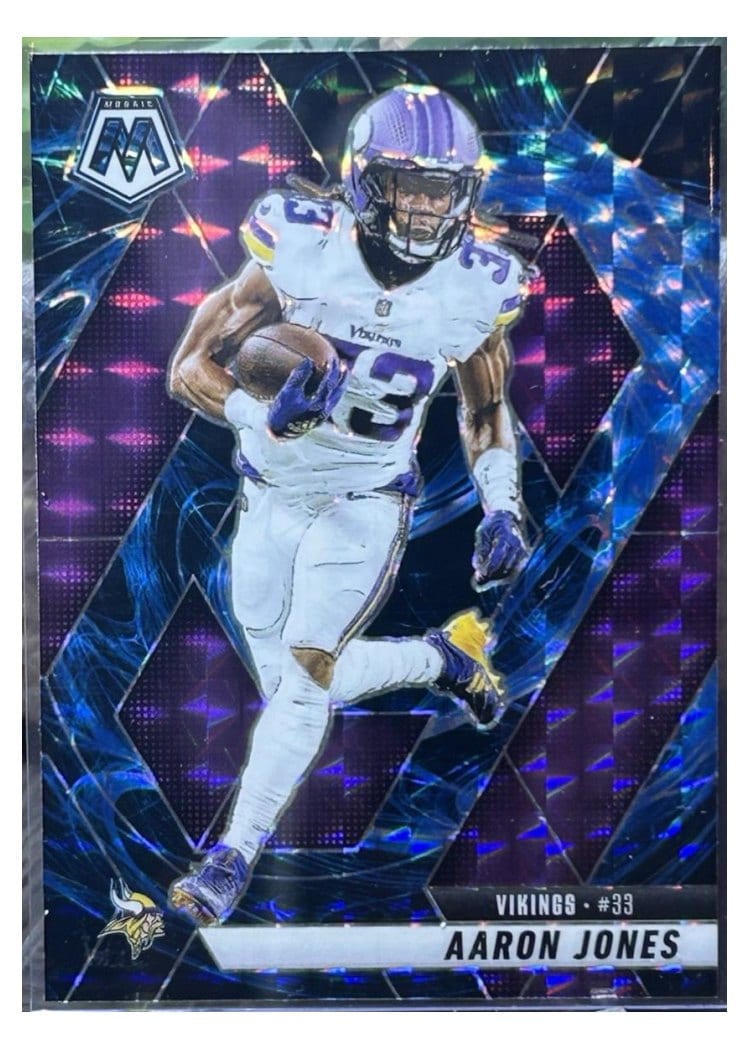 2025 Panini Mosaic Base Set Aaron Jones Genesis #128 card