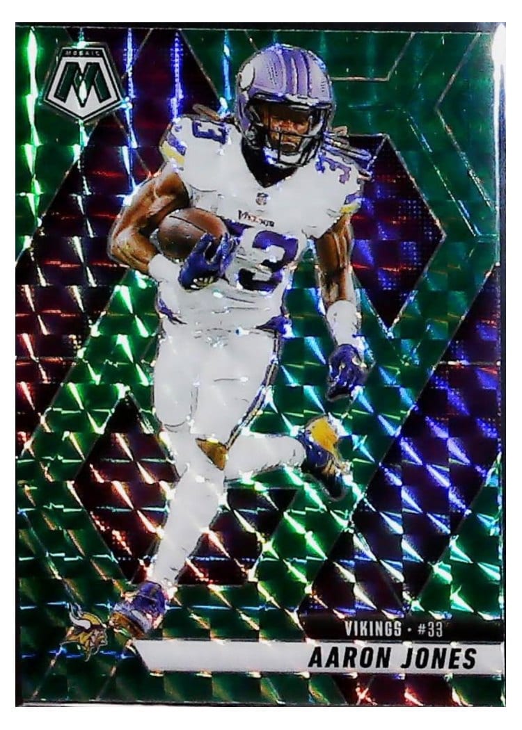 2025 Panini Mosaic Base Set Aaron Jones #128 card