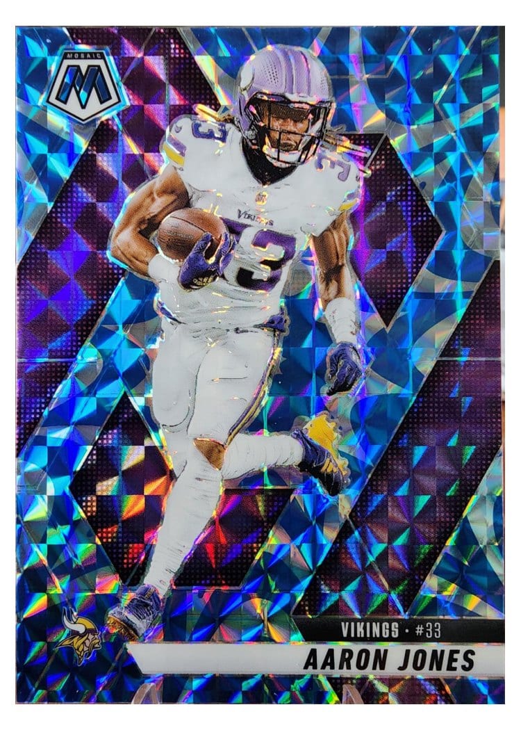 2025 Panini Mosaic Base Set Aaron Jones #128 card