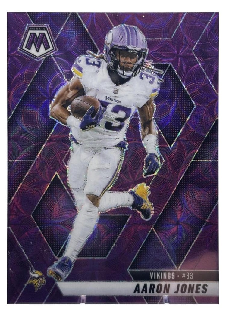2025 Panini Mosaic Base Set Aaron Jones #128 card