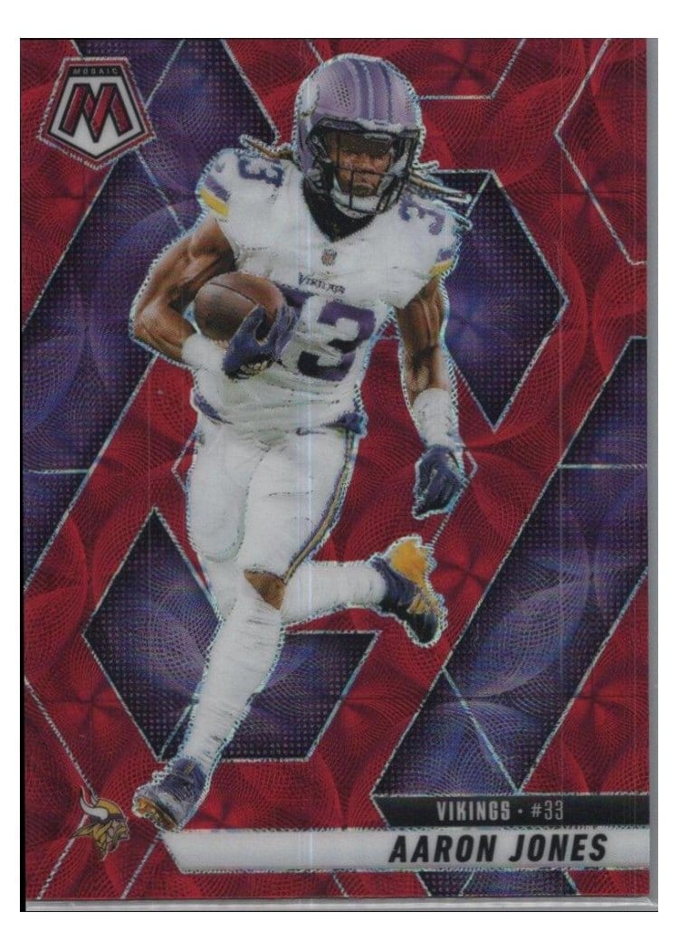 2025 Panini Mosaic Base Set Aaron Jones #128 card