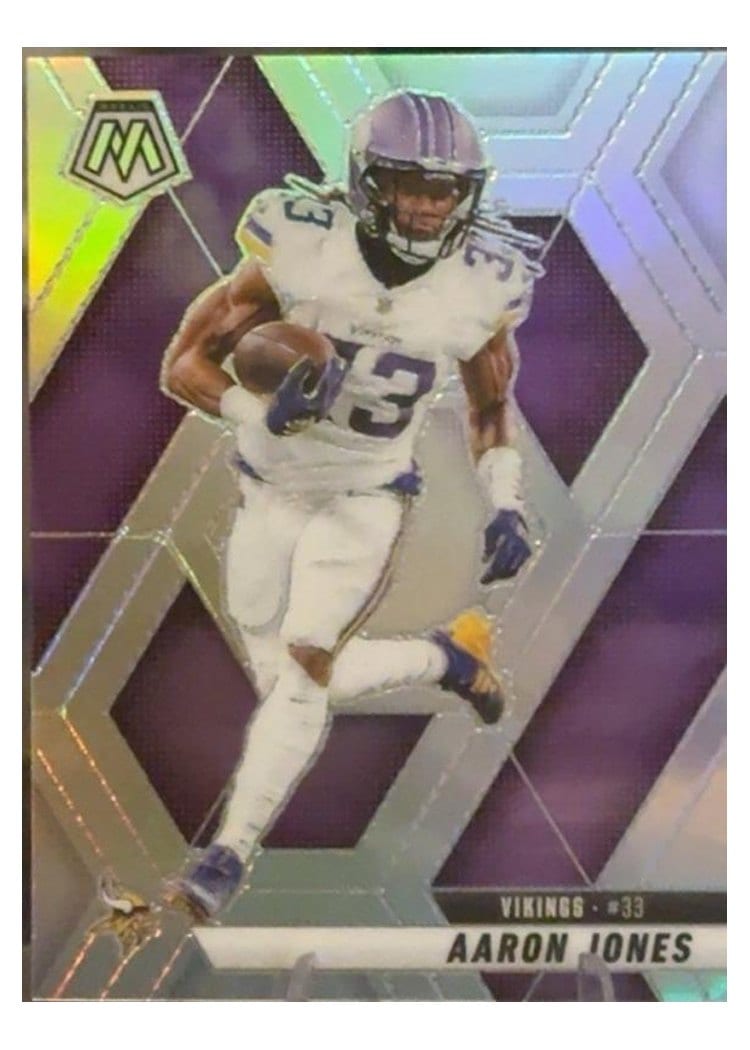 2025 Panini Mosaic Base Set Aaron Jones #128 card