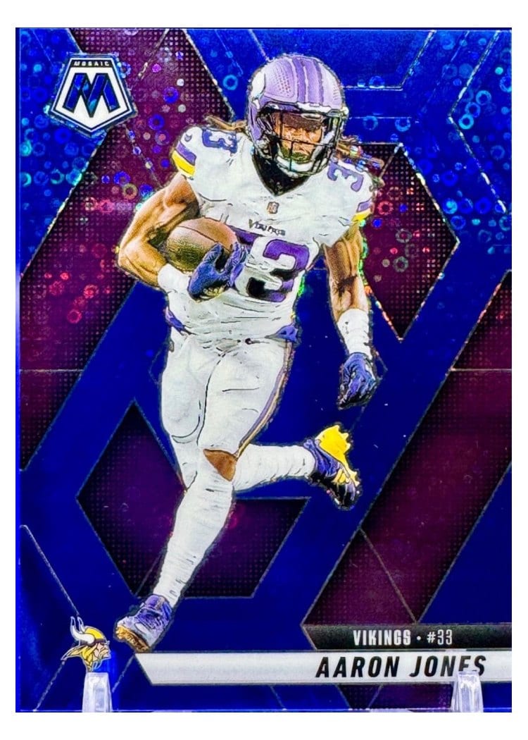 2025 Panini Mosaic Base Set Aaron Jones #128 card