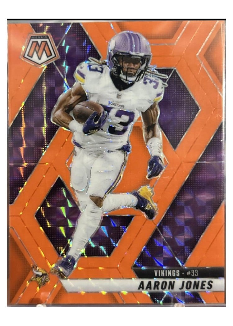 2025 Panini Mosaic Base Set Aaron Jones #128 card