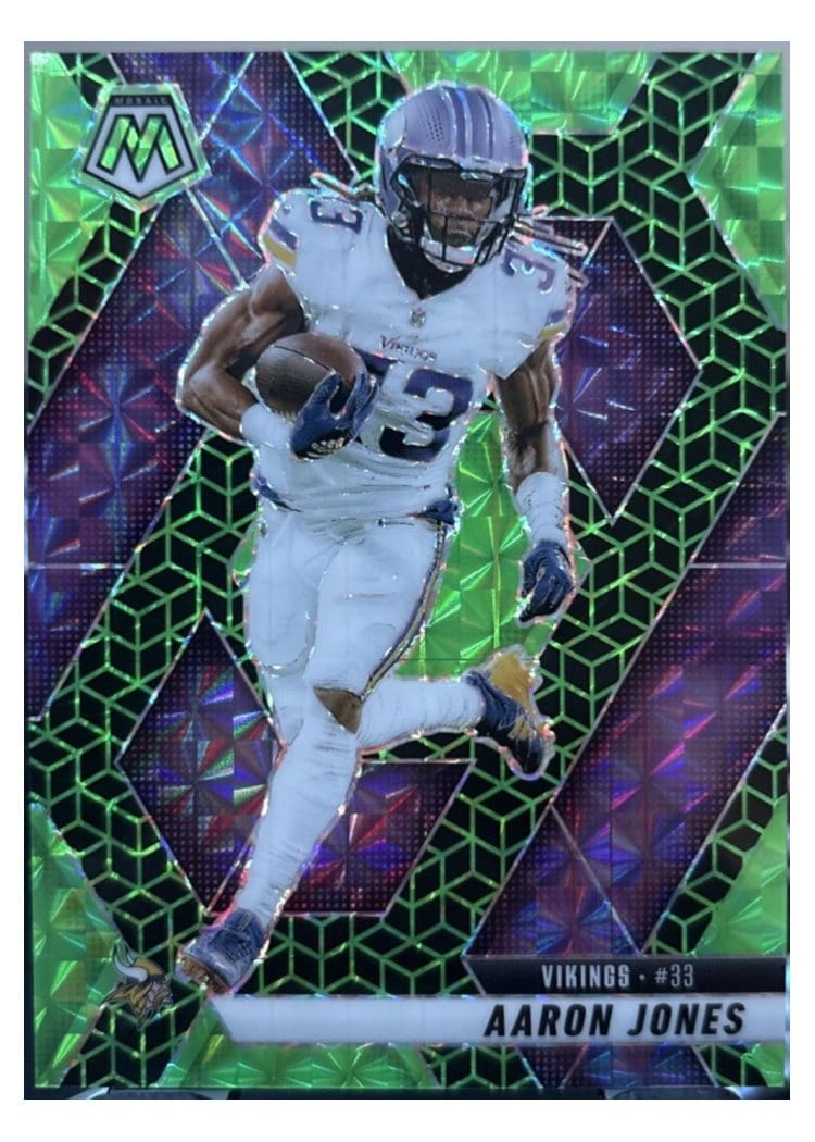 2025 Panini Mosaic Base Set Aaron Jones #128 card