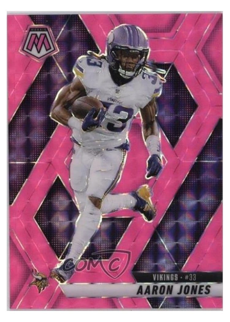 2025 Panini Mosaic Base Set Aaron Jones #128 card