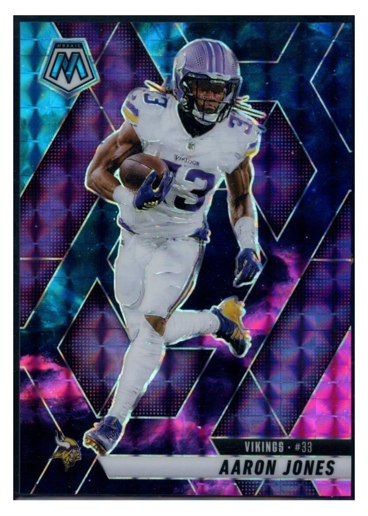 2025 Panini Mosaic Base Set Aaron Jones #128 card