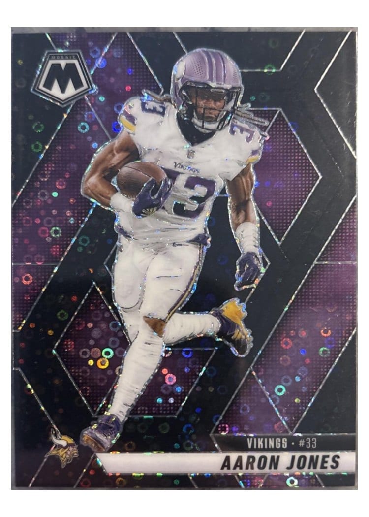 2025 Panini Mosaic Base Set Aaron Jones #128 card