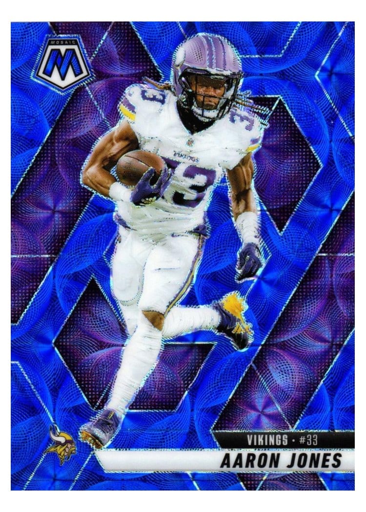 2025 Panini Mosaic Base Set Aaron Jones #128 card