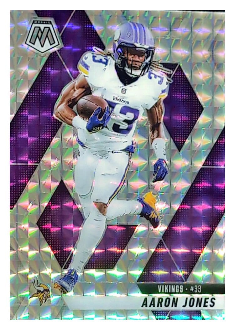 2025 Panini Mosaic Base Set Aaron Jones #128 card