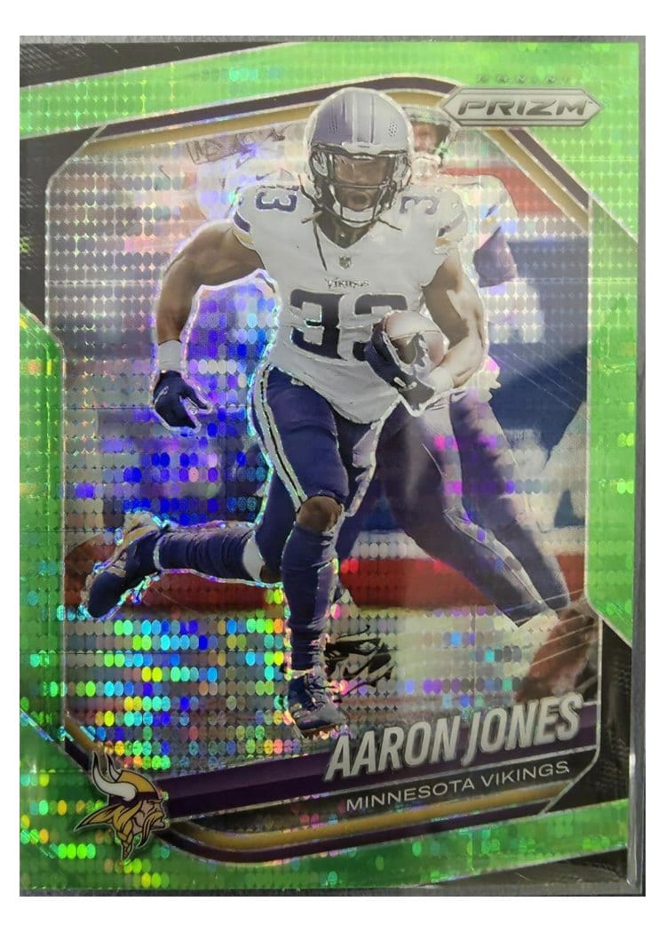 2025 Panini Prizm Base Set Aaron Jones #7 card