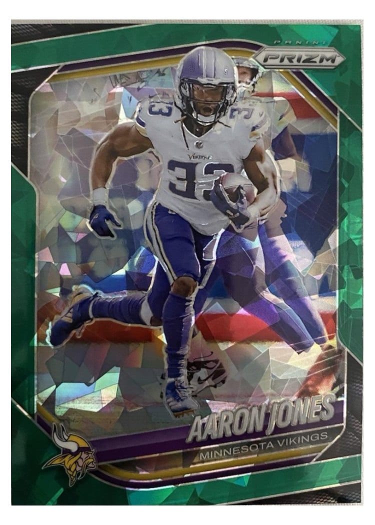 2025 Panini Prizm Base Set Aaron Jones #7 card