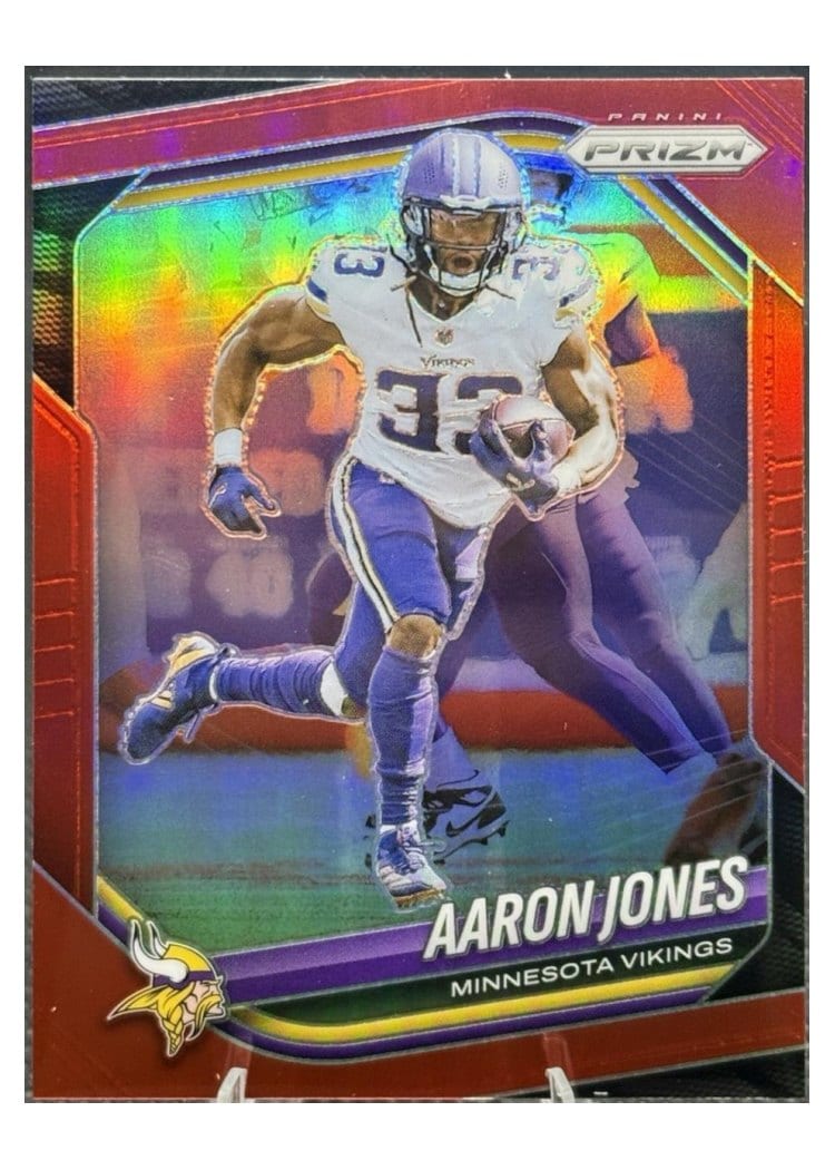 2025 Panini Prizm Base Set Aaron Jones #7 card