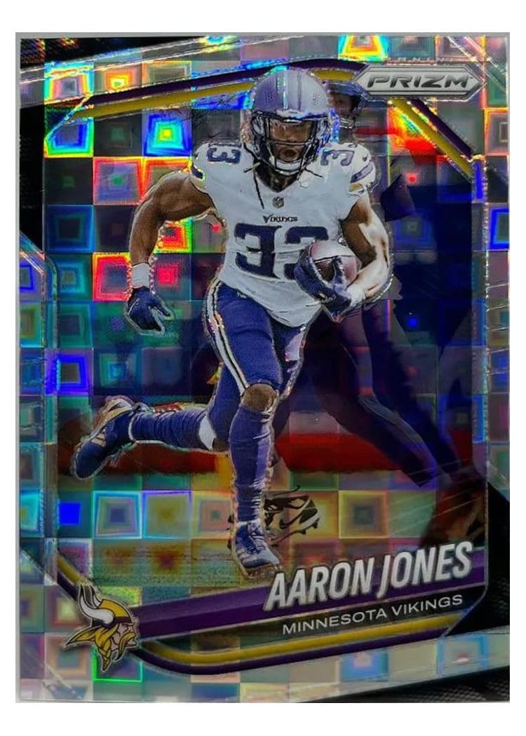 2025 Panini Prizm Base Set Aaron Jones #7 card