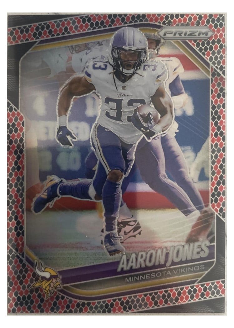 2025 Panini Prizm Base Set Aaron Jones #7 card