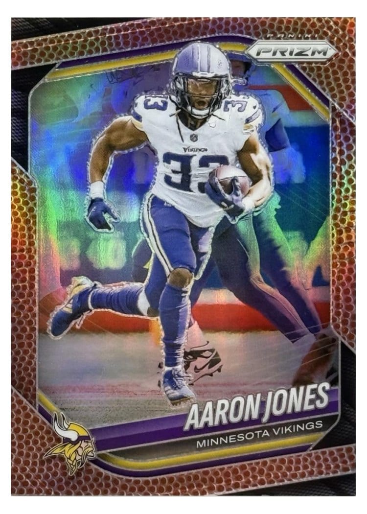 2025 Panini Prizm Base Set Aaron Jones #7 card