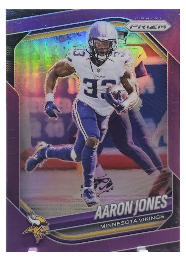 2025 Panini Prizm Base Set Aaron Jones #7 card