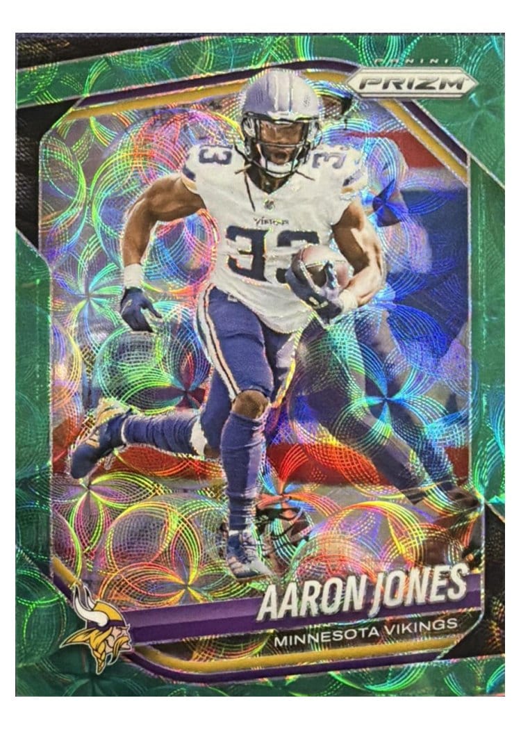 2025 Panini Prizm Base Set Aaron Jones #7 card
