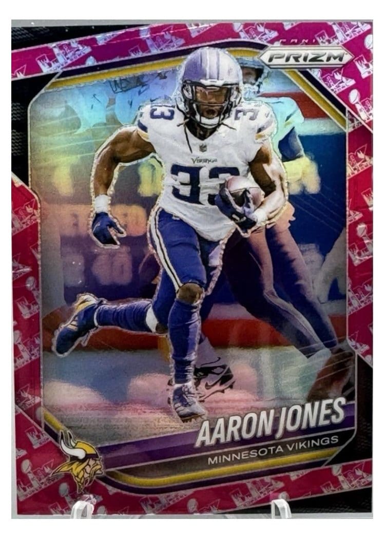 2025 Panini Prizm Base Set Aaron Jones #7 card