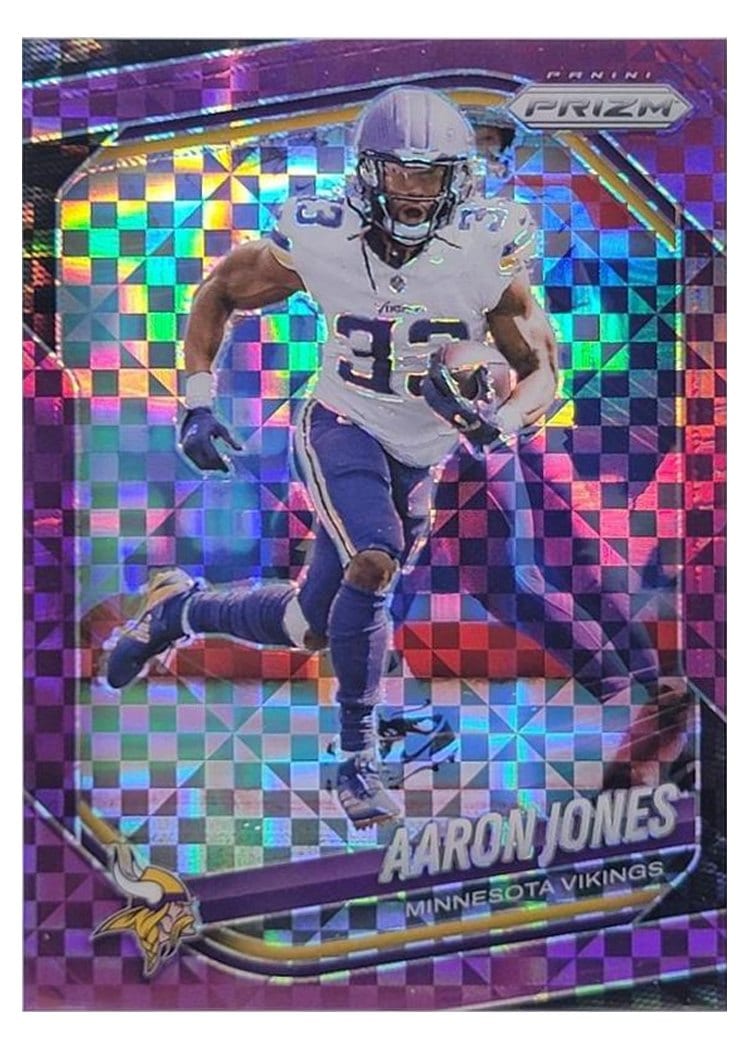 2025 Panini Prizm Base Set Aaron Jones #7 card
