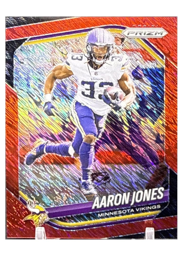 2025 Panini Prizm Base Set Aaron Jones #7 card