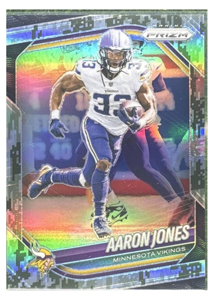2025 Panini Prizm Base Set Aaron Jones #7 card