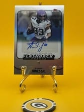 2025 Finest Flashback Autographs Aaron Jones Sr. #FBA-AJS