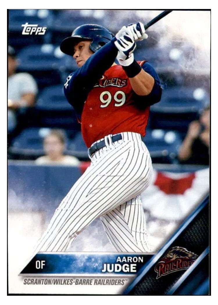 2016 Topps Pro Debut Base Set Aaron Judge #184 card