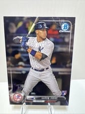 2017 Bowman Chrome Aaron Judge Batting #56 card