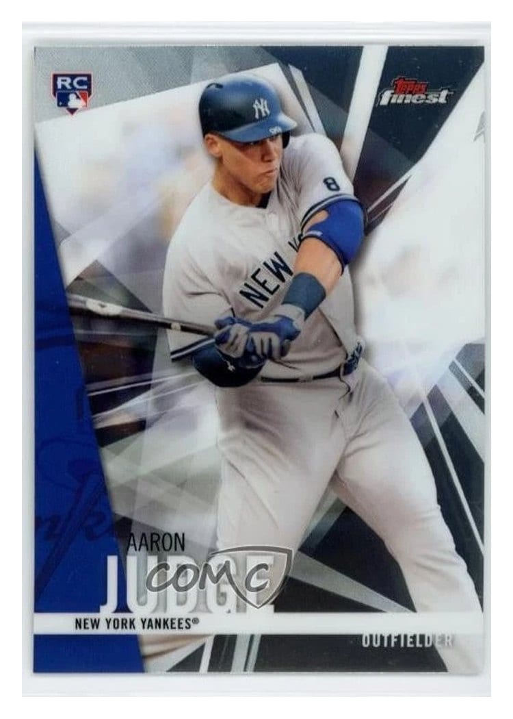 2017 Finest Base Set Aaron Judge #2 card