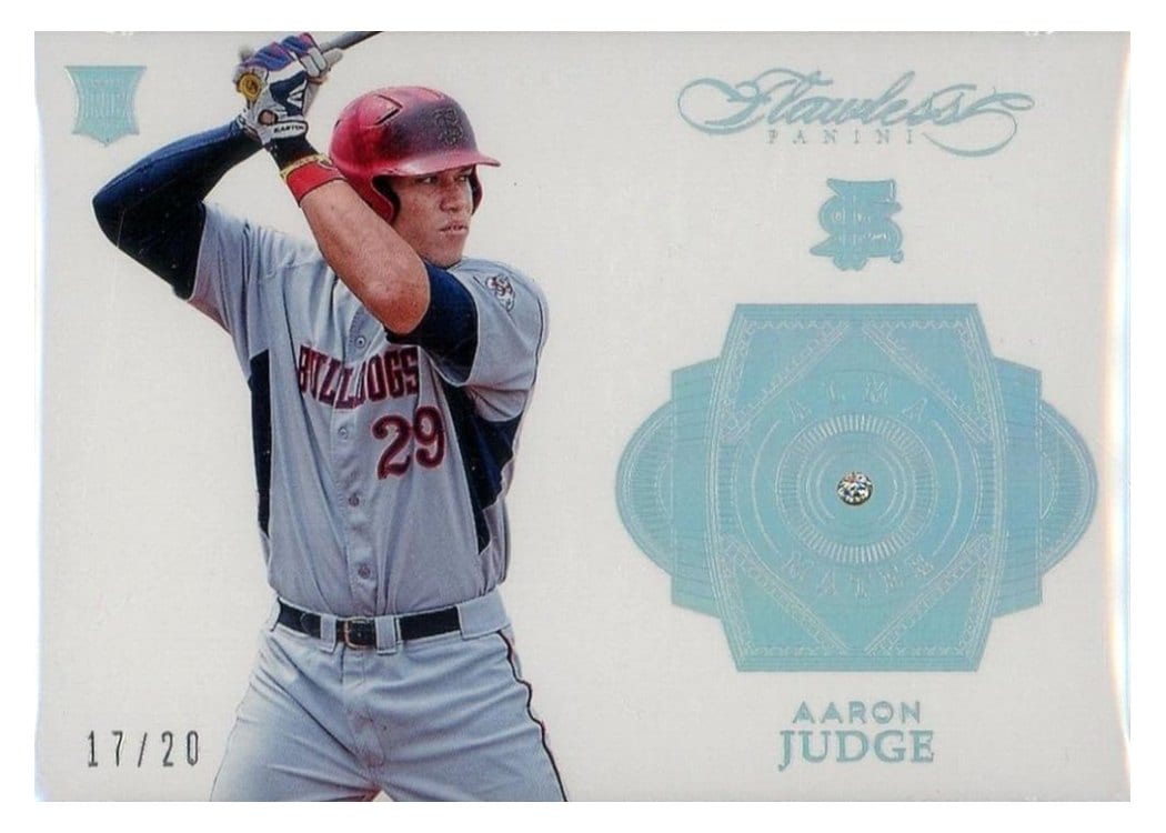 2017 Panini Flawless Base Set Aaron Judge #102 card