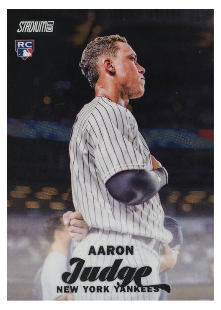 2017 Stadium Club Chrome Aaron Judge #SCC-76 card