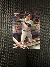 2017 Topps Chrome Update Aaron Judge #HMT50 card